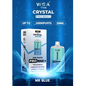 Mad Blue by WGA Crystal Pro Max Plus 10000 Disposable Vape